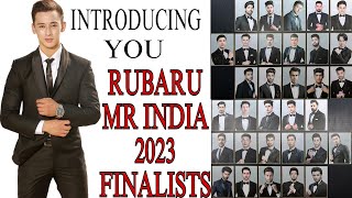 Meet the finalists of Rubaru Mr India 2023 who is your favourite [upl. by Llehcar]