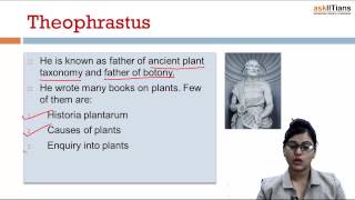 History of Taxonomy1  Biology  Class 11  NEET AIPMT  AIIMS  askIITians [upl. by Ennaesor]