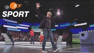 Der TorwandTitan Oliver Kahn trifft vierfach  das aktuelle sportstudio – ZDF [upl. by Eboh]