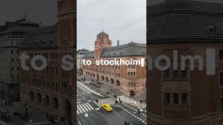 Gothenburg to Stockholm travel europe gothenburg sweden stockholm nordic [upl. by Dafna]