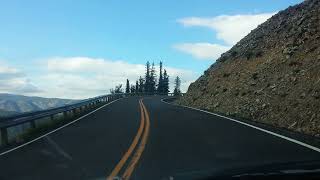 Driving Up Beartooth Mountain  Red Lodge Montana Heading Towards Yellowstone on Beartooth Highway [upl. by Jakie]