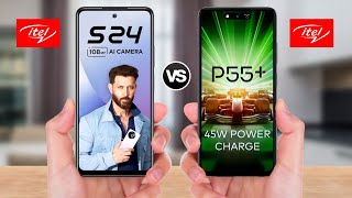 Itel S24 Vs Itel P55 Plus [upl. by Persson]