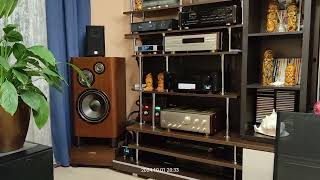 Gustard X30 es9039sports x4  Усилитель SANSUI AU 07 Anniversar 2 [upl. by Lakim781]