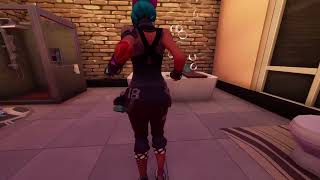 😍 PARTY HIPS by Fortnite Tilted Teknique Skin 🥰 [upl. by Buskirk]