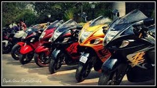 How to start on a Hayabusa or a liter bike part 1 [upl. by Tahpos]