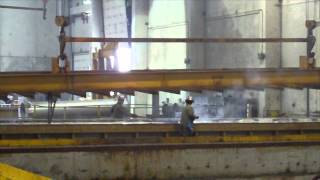 Galvanizing a Felling Semi Trailermov [upl. by Keil]