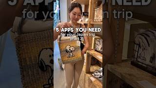 5 Apps You Need For Your Japan Trip Part 3 japan [upl. by Accire]