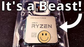 Ryzen 9 5900x  Noctua NH D15  STABLE all core OVERCLOCKING [upl. by Lered904]