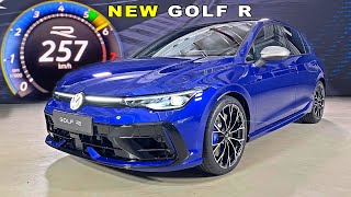 2025 VW Golf R MK85  REVIEW on AUTOBAHN [upl. by Aidua343]