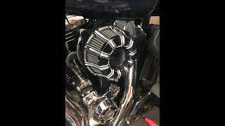 DK premium discrete breather amp Arlen Ness Inverted air filter installation [upl. by Judenberg]