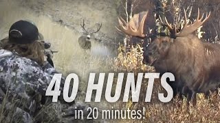 40 Rifle Hunts in 20 Minutes Eastmans’ Hunting Journal [upl. by Perlman583]