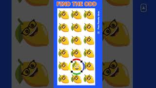 Find the ODD One Out 🥝🍅 Emoji Quiz  Fun Family Quiz oddoneout [upl. by Ohce]