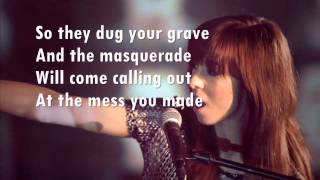 quotDemonsquot Cover by Christina Grimmie Lyrics [upl. by Htebazila175]