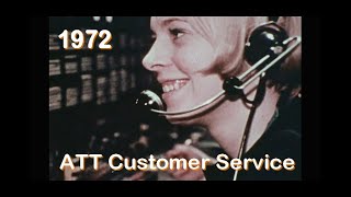 Vintage Technology 1972 ATT Service quotAll in a Days Workquot Telephone Switchboard Operators [upl. by Annaoi287]