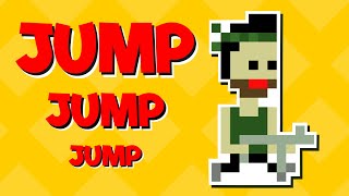 How to make your 2D character jump in Unity game  Easy Unity 2D tutorial [upl. by Nashner268]