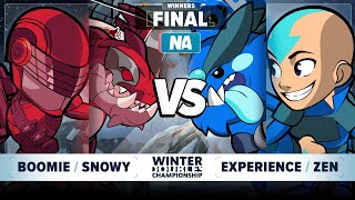 Boomie amp Snowy vs Experience amp Zen  Winners Final  Winter Championship 2024  NA 2v2 [upl. by Nnel]