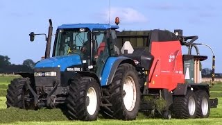 Persen en wikkelen met KUHN VBP 2160 MtsHooikammer [upl. by Boys]