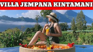 Villa Jempana Kintamani  view danau batur dan pegunungan di Kintamani Bali [upl. by Cadell]