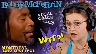 Beatboxers you HAVE to see this Vocal Coach Analyses Jazz LEGEND Bobby McFerrin 1st Time Reaction [upl. by Koch]