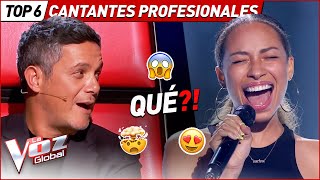 ¿RECONOCERÁN a estos CANTANTES PROFESIONALES en La Voz [upl. by Rachel618]