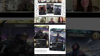 Mistborn The DeckBuilding Game Will Be Similar to Dominion brandonsanderson mistborn [upl. by Saravat]