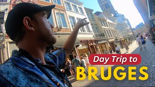 Day Trip to Bruges 🇧🇪 Walking Tour Bruges Belgium  Travel Guide [upl. by Evangelin]