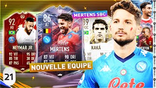 FUT VERSUS  Mertens SBC et Nouvelle équipe en Division Elite  FIFA 22 Ultimate Team 21 [upl. by Petr]