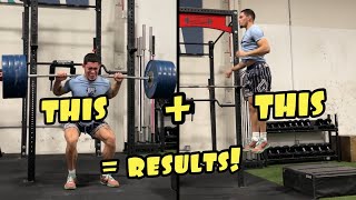 Add INCHES To Your Vertical With This Plyometric Workout Quarter Squats And Depth Jumps [upl. by Meerak]