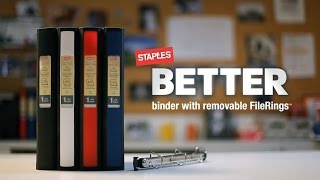 Stay Organized With Staples BETTER Binders [upl. by Taveda]