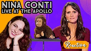 NINA CONTI  Dummy Hypnotises Ventriloquist  Live at the Apollo  REACTION [upl. by Elohcan169]