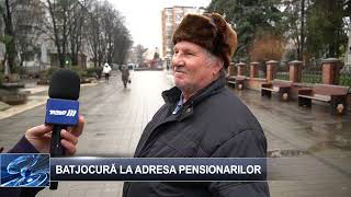 Batjocura la adresa pensionarilor 4 martie 2024 TELEM Botosani [upl. by Esikram]