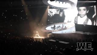 Drake Worst behavior amp Started from the bottom live Paris 2014 [upl. by Tlaw]