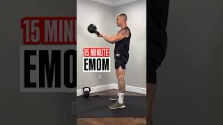 Killer 15 Minute EMOM Workout kettlebellworkout [upl. by Dhruv839]