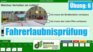 Theorieprüfung Führerschein Deutschland 30 Fragen Klasse B [upl. by Einnus339]