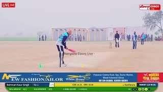 Live Behman Kaur Singh Wala Bathinda Big Cricket Cup  Haryana Cosco Live  Watch Share Subscribe [upl. by Anaitit]