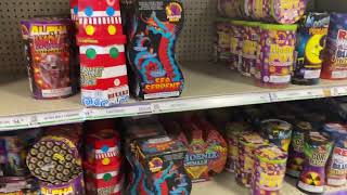 Phantom Fireworks Store Tour Evanston Wyoming 2023 [upl. by Elrae]