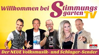 Stimmungsgarten TV  Der BRANDNEUE Volksmusik und SchlagerSender von TYROLIS [upl. by Nylirac]