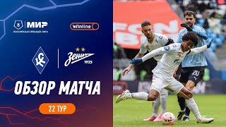 Highlights Krylia Sovetov vs Zenit  RPL 202324 [upl. by Hesler]