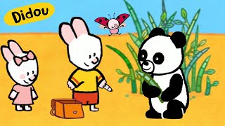 Didou dessine moi  Un panda trop mignon 🐼  Compilation Enfants [upl. by Laban]