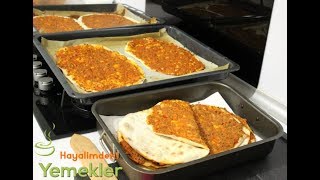 LAHMACUN Bu Tariften Şaşmayın Ev Yapımı Yumuşacık Lahmacun Tarifi Lahmacun Nasıl Yapılır [upl. by Nelsen833]