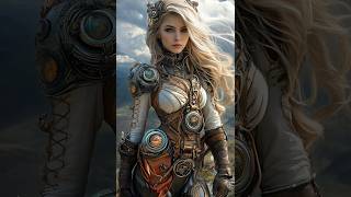 Steampunk ART  AI video aiart ai aigeneratedart midjourney aiartist steampunk art woman [upl. by Keiko]