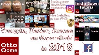 Nieuwjaarswensen 2018 Top 10 Youtube Filmpjes 2017 [upl. by Amri]