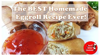 Nikas Famous Egg Roll Recipe Revealed The BEST Homemade Egg Roll Recipe EVER [upl. by Hannah]