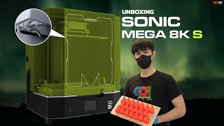 Unbox Phrozen Sonic Mega 8k s 3D Printer ความละเอียดสูง พิมพ์ได้ใหญ่ ราคาประหยัดมากกก [upl. by Ciri881]