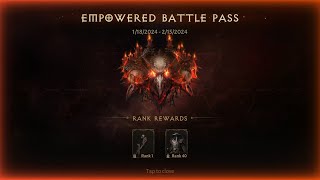 Diablo Immortal Season 22 Battlepass Plague Reaper [upl. by Baxter370]