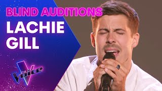 Lachie Gill Sings If The World Was Ending  The Blind Auditions  The Voice Australia [upl. by Layton]