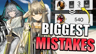 The BIGGEST Mistakes I Regret On Arknights [upl. by Limann]