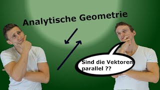 Analytische Geometrie  Parallele Vektoren Beispielaufgaben  Lösungen [upl. by Mixie]