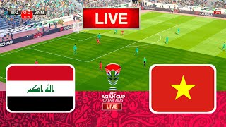 LIVE🔴 Iraq Vs Vietnam  AFC Asian Cup  Live Football Match Today [upl. by Natalie147]