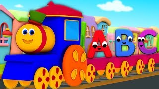 بوب قطار الأبجدية مغامرة  تعليمي الفيديو  Learn Alphabets  Bob Train Alphabet Adventure [upl. by Nuahc]